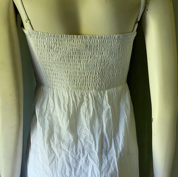 NWT Japna Petite Eyelet Cotton Maxi Dress - Picture 6 of 13